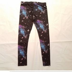 H&M Divided Space Galaxy Leggings Pants M